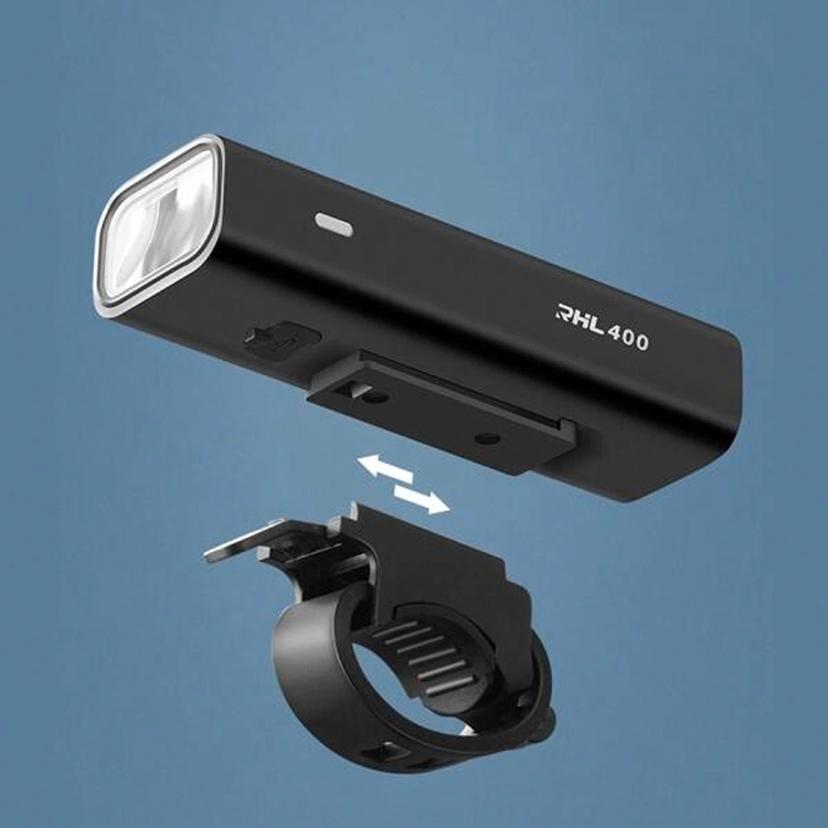 Rockbros Rockbros Främre cykelljus 400 lm - Svart