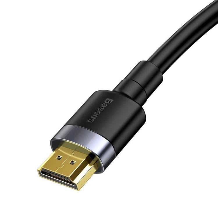 BASEUS Baseus Cafule HDMI Kabel 2.0 60 Hz 3D 18 Gbps 2 m - Svart
