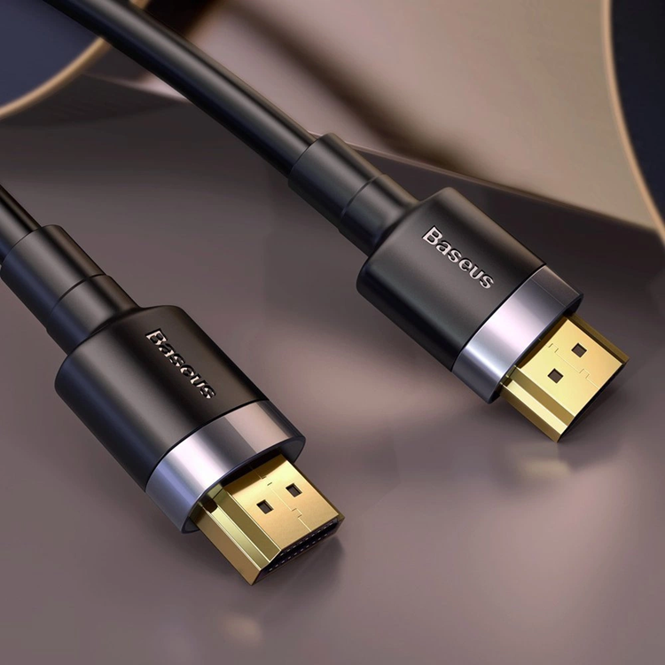 BASEUS Baseus Cafule HDMI Kabel 2.0 60 Hz 3D 18 Gbps 2 m - Svart