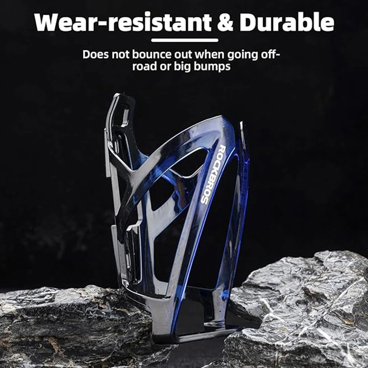 Rockbros Rockbros Cykelhållare för vattenflaska - svart och blå