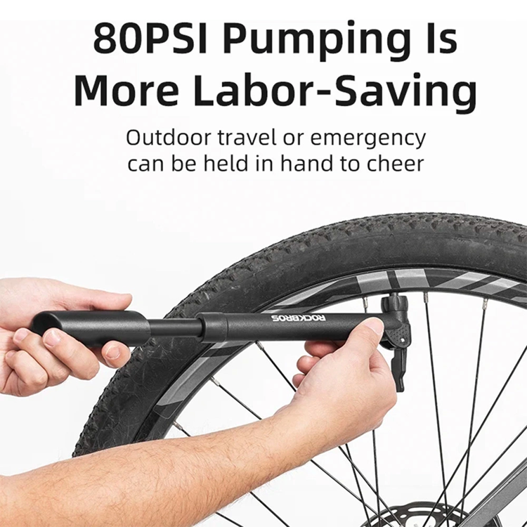 Rockbros Rockbros Cykelpump - Svart