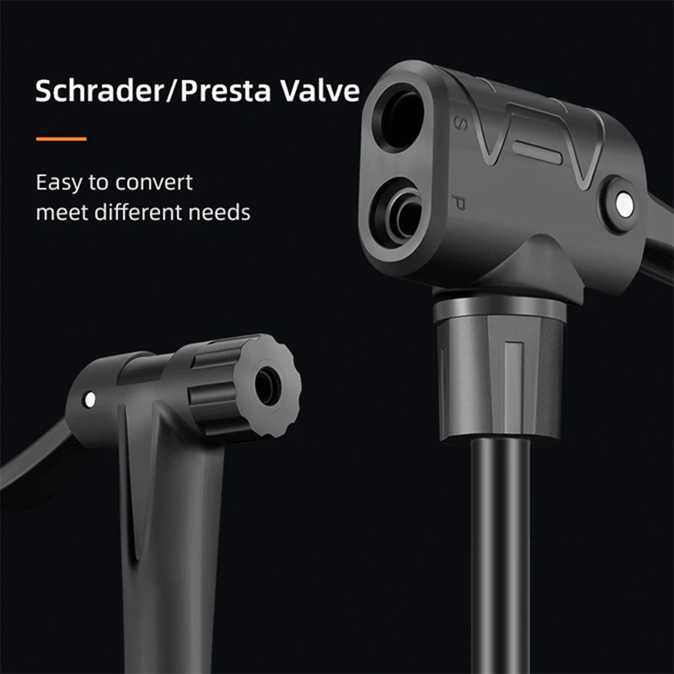 Rockbros Rockbros golv Cykelpump - Svart