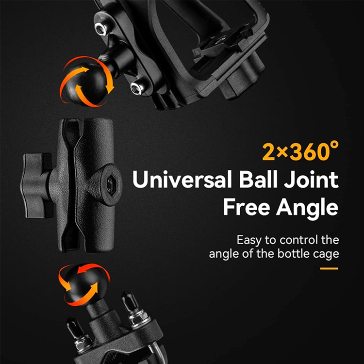 Rockbros Rockbros handtagsflaskhållare - Svart