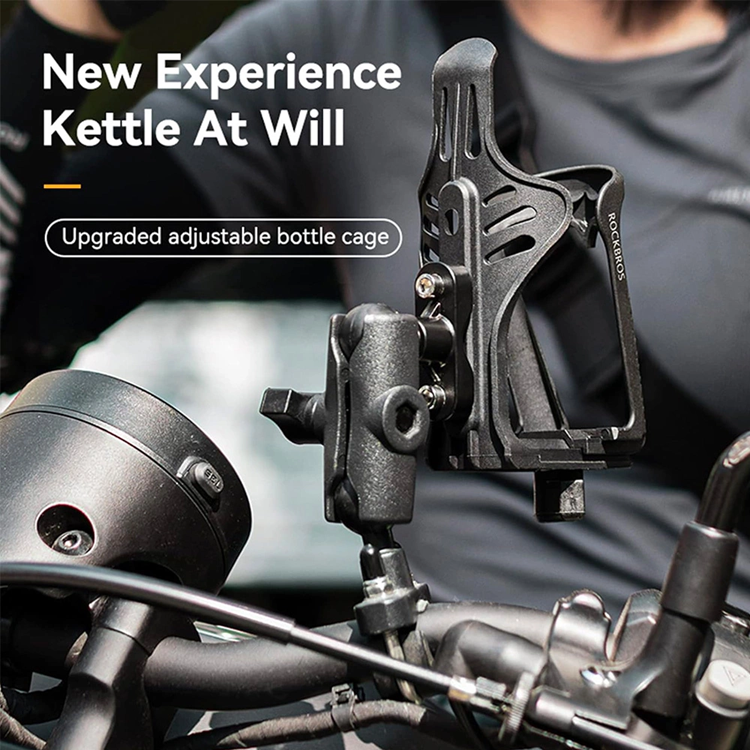 Rockbros Rockbros handtagsflaskhållare - Svart