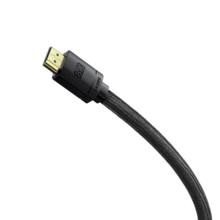 BASEUS Baseus HDMI 8K Kabel HDR 48 Gbps 3 m - Svart