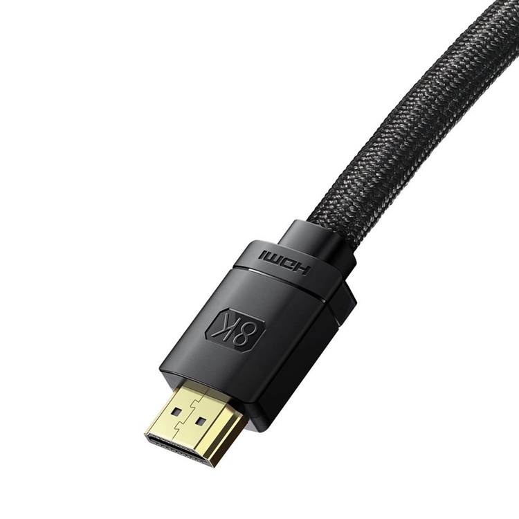 BASEUS Baseus HDMI 8K Kabel HDR 48 Gbps 3 m - Svart