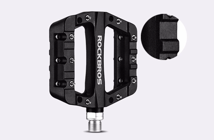 Rockbros Rockbros Nylon Cykelpedal Set (2st) - Svart