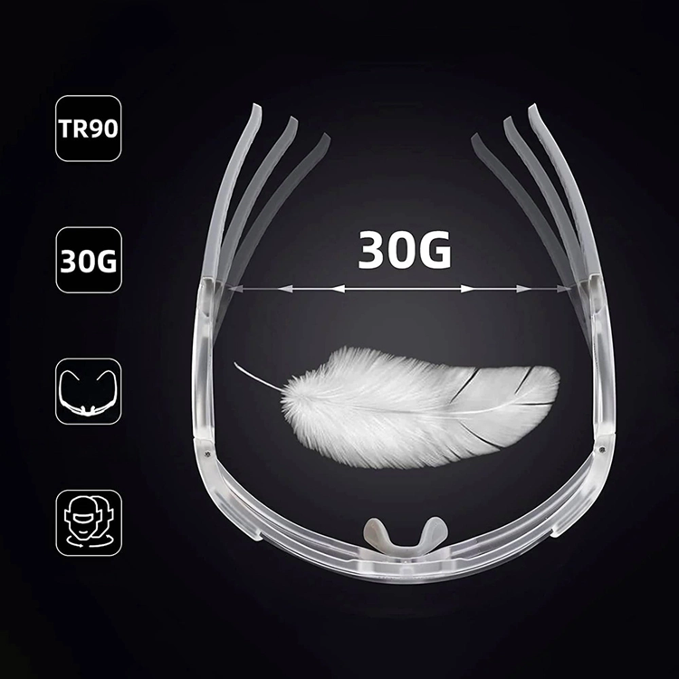 Rockbros Rockbros photochromic Cykelglasögon UV400 - Vit