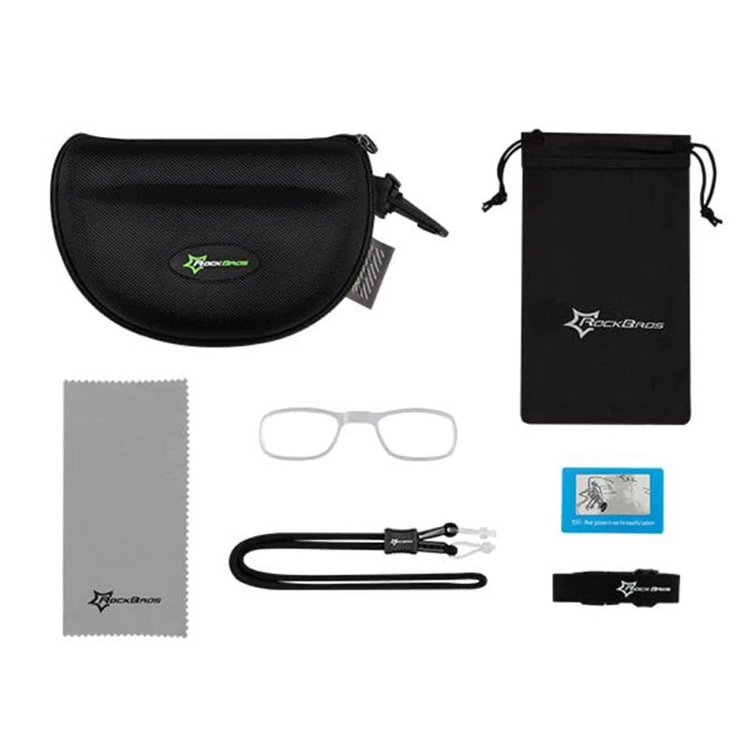 Rockbros Rockbros photochromic UV400 Cykelglasögon - Röd