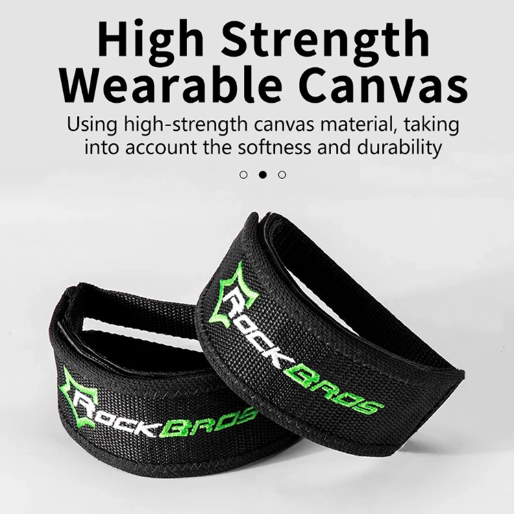 Rockbros Rockbros cykelpedalremmar - Svart