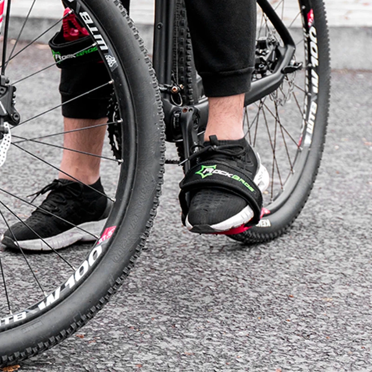 Rockbros Rockbros cykelpedalremmar - Svart