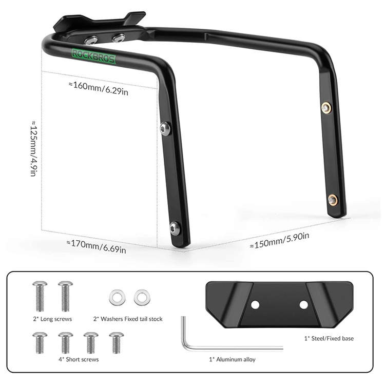 Rockbros Rockbros Multifunktionsfäste sadelväska stabilisator - Svart