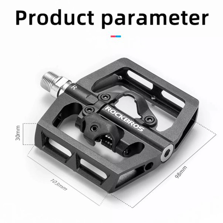 Rockbros Rockbros Pedalset i aluminiumlegering för Cykel - Svart