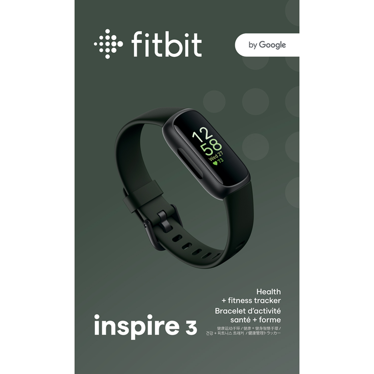 Fitbit FITBIT Inspire 3, Black/Midnight Zen