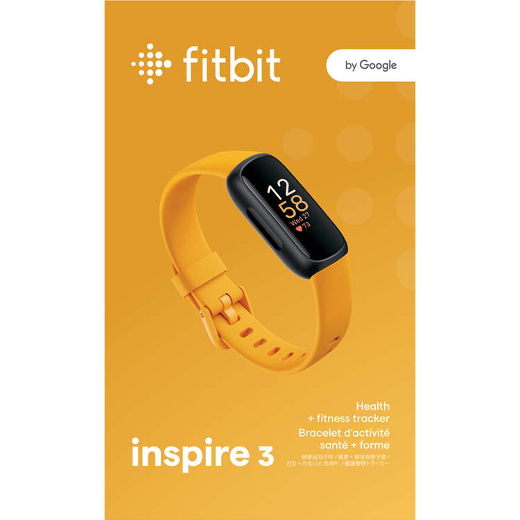 Fitbit FITBIT Inspire 3. Black/Morning Glow