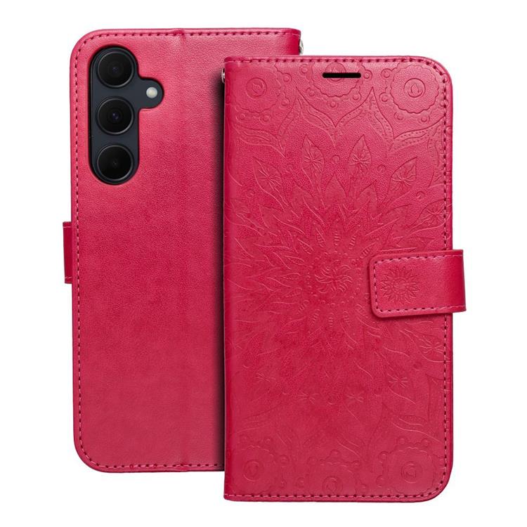 OEM Galaxy A35 5G Plånboksfodral Mezzo Mandala - Magenta