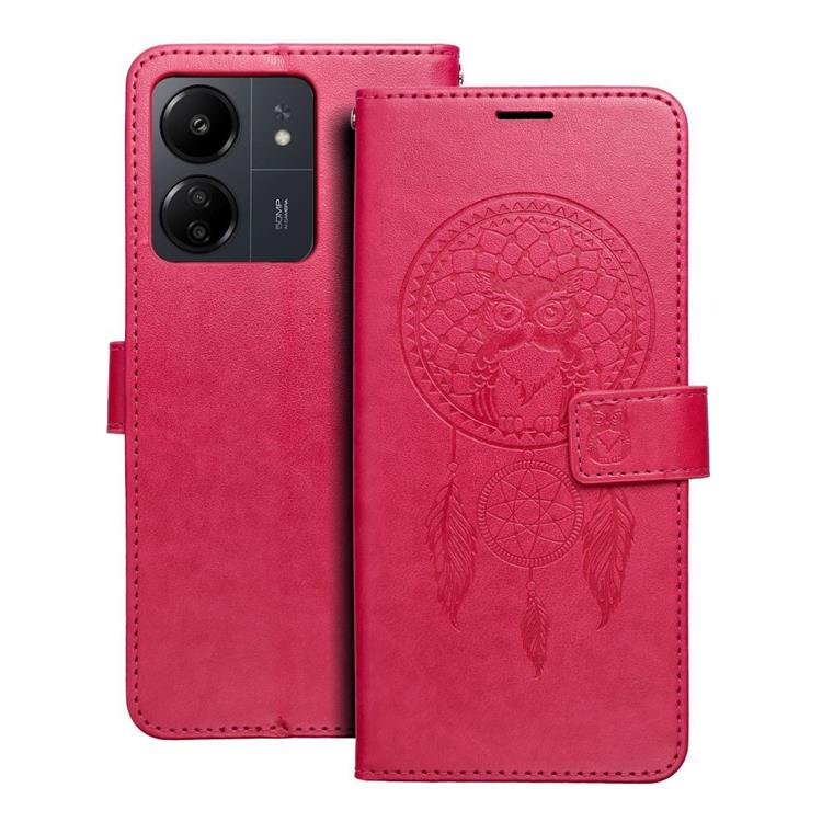 OEM Xiaomi Redmi 13C/Poco C65 Plånboksfodral Mezzo Mandala - Magenta