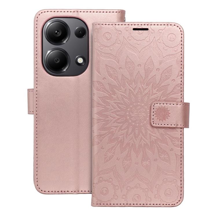OEM Xiaomi Redmi Note 13 Pro 4G Plånboksfodral Mezzo - Rose Guld