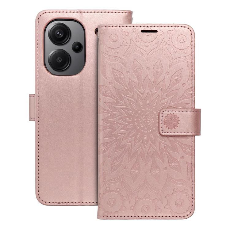 OEM Xiaomi Redmi Note 13 Pro Plus Plånboksfodral Mezzo - Rose Guld
