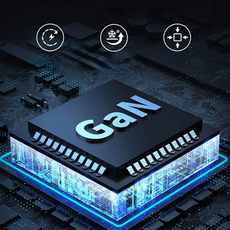 Choetech Choetech GaN Snabbladdare 100W 2xUSB-A 2xUSB-C - Vit