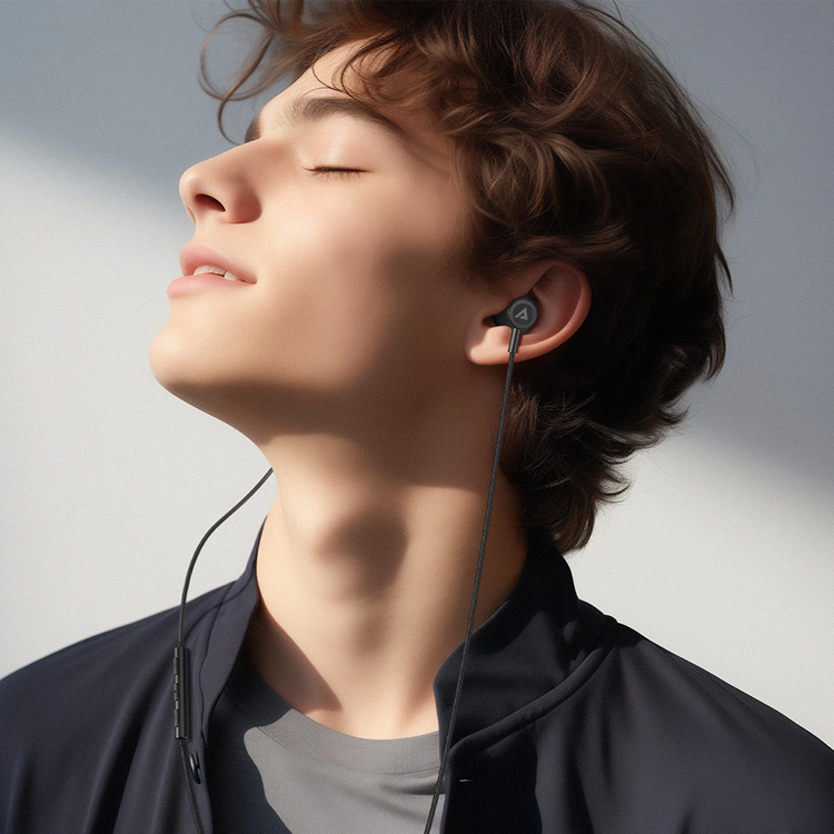 Acefast Acefast L2 In-Ear Hörlurar USB-C mikrofon och fjärrkontroll 1.2 m