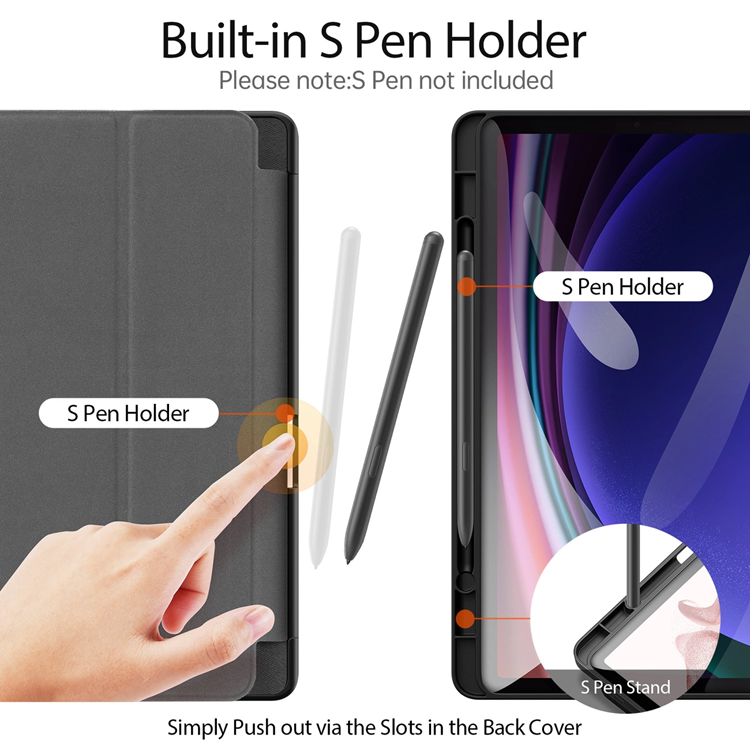 Dux Ducis Dux Ducis Galaxy Tab S9 Fodral Domo - Svart