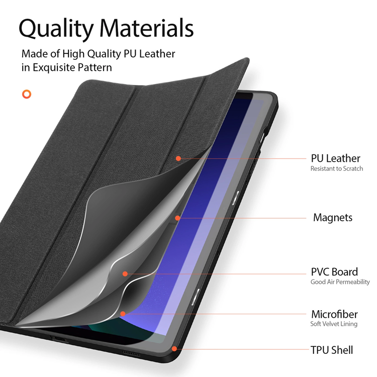 Dux Ducis Dux Ducis Galaxy Tab S9 Fodral Domo - Svart