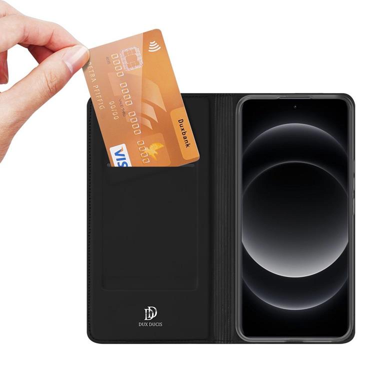 Dux Ducis Dux Duxis Xiaomi 14 Ultra Plånboksfodral Skin Pro - Svart