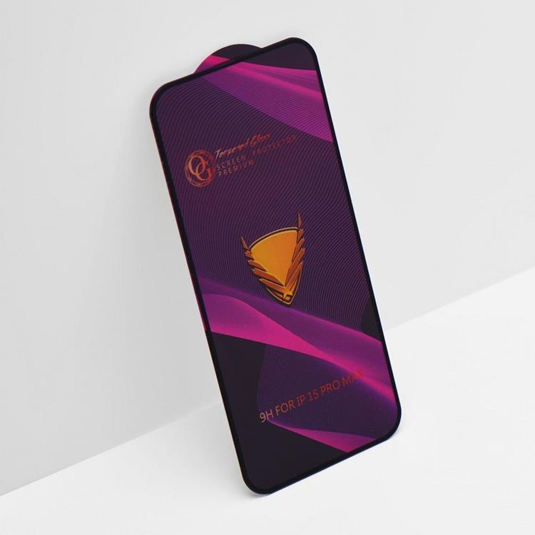 OG OG Xiaomi Redmi 13/Redmi 12 Härdat Glas Skärmskydd Premium - Svart