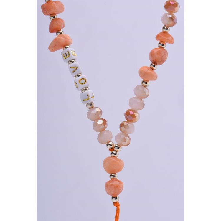 OEM Love Halsbandsrem för mobiler längd 44 cm - Orange