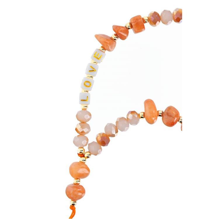 OEM Love Halsbandsrem för mobiler längd 44 cm - Orange