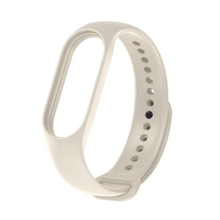 OEM Xiaomi Mi Smart Band 5/6/7 Armband Silikon 11 - Sand