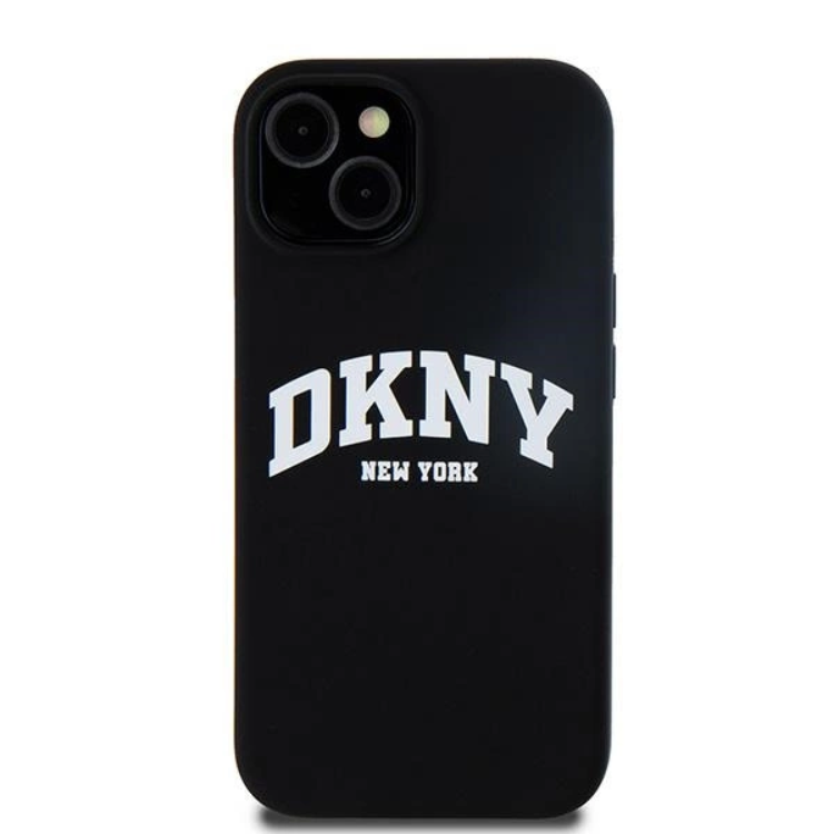 DKNY DKNY Mobilskal till iPhone 15/14 Plus MagSafe Silikon Vit Logo