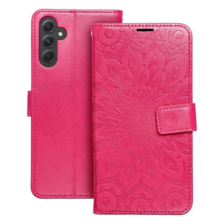 OEM Galaxy A54 5G Plånboksfodral Mezzo Mandala - Magenta