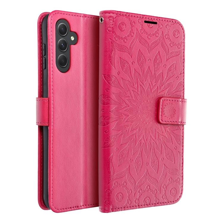 OEM Galaxy A54 5G Plånboksfodral Mezzo Mandala - Magenta