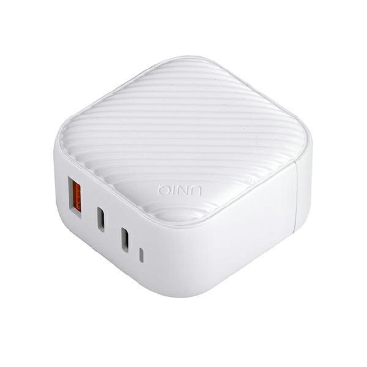 UNIQ UNIQ Gan USB-C Snabb väggladdare 66W Verge Pro - Vit