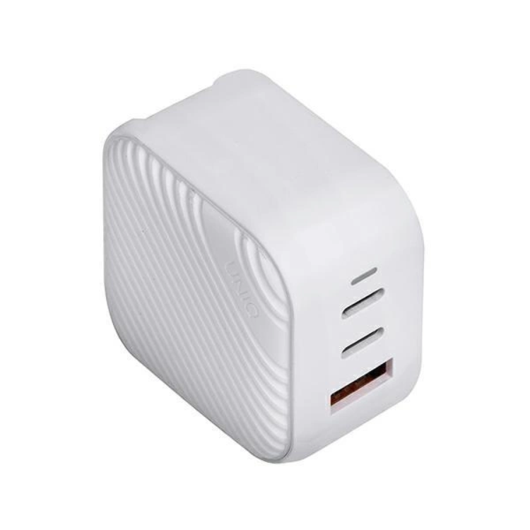 UNIQ UNIQ Gan USB-C Snabb väggladdare 66W Verge Pro - Vit