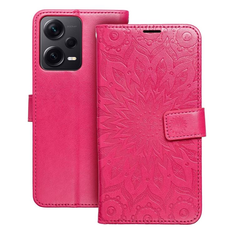OEM Xiaomi Redmi Note 12 5G Plånboksfodral Mezzo - Magenta
