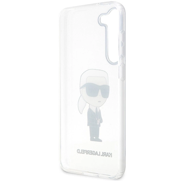 KARL LAGERFELD Karl Lagerfeld Mobilskal till Galaxy S23 Ikonik - Clear