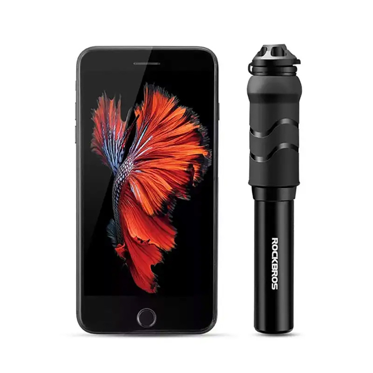 Rockbros Rockbros Minihandpump för Cykel med Presta- och Schrader-slang