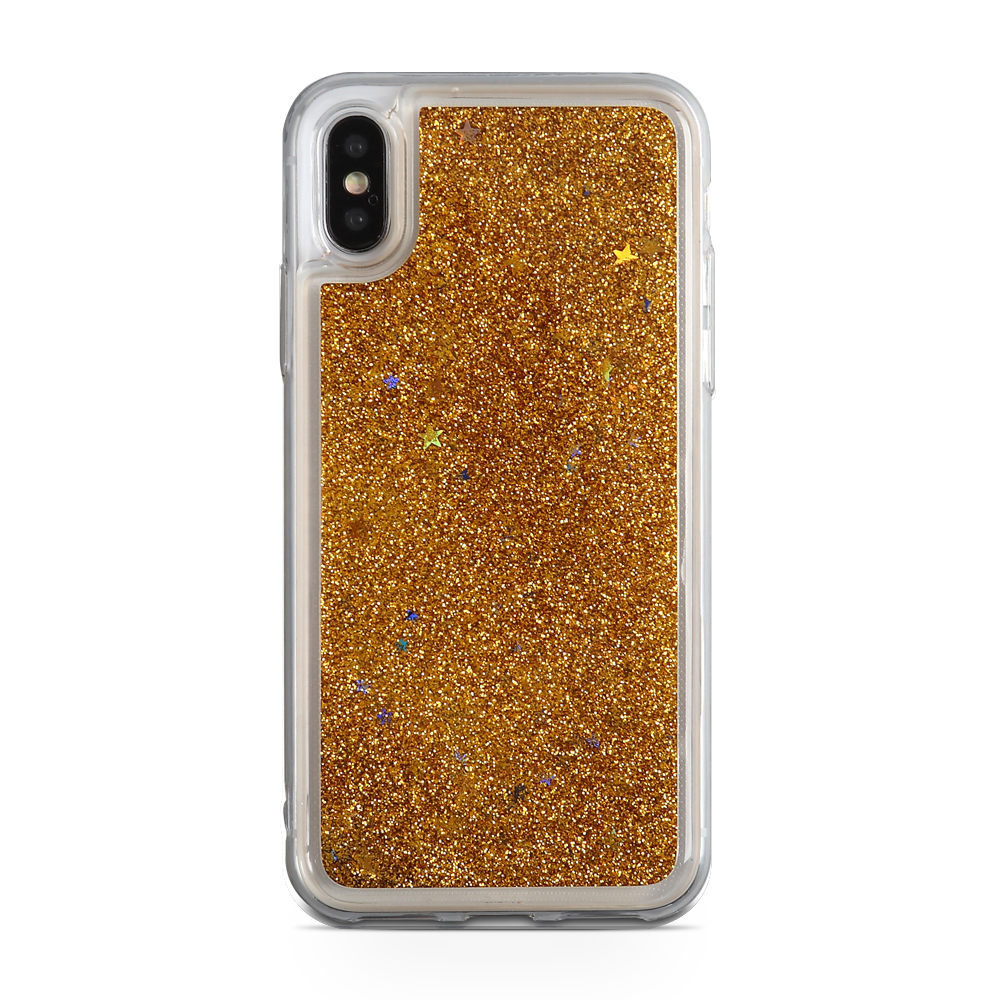 Boom of Sweden Glitter Skal till iPhone XR - Guld