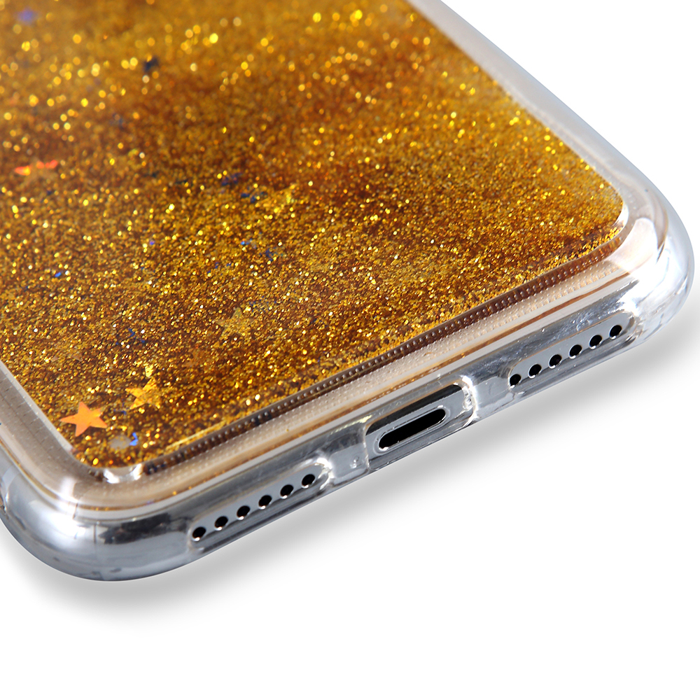 Boom of Sweden Glitter Skal till iPhone XR - Guld