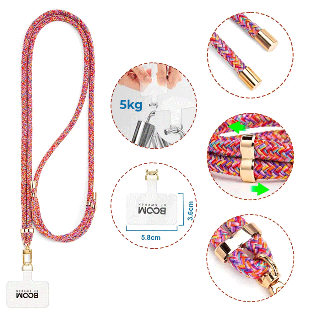 Boom of Sweden Boom Universal Halsbandsrem för mobiler - BlueMix