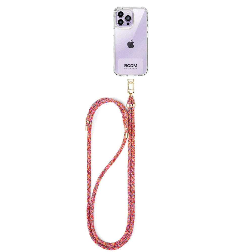 Boom of Sweden Boom Universal Halsbandsrem för mobiler - RedMix