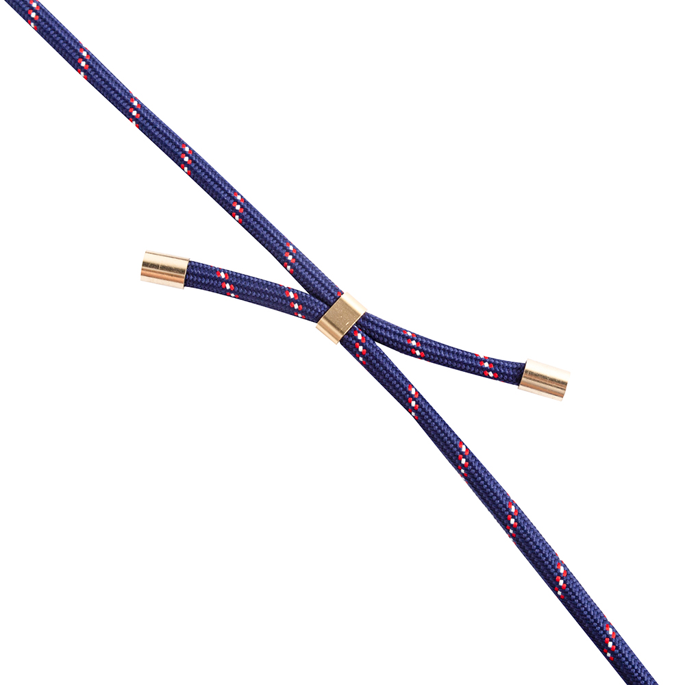 Boom of Sweden Boom Halsbandsrem Rope - Blå Stripes