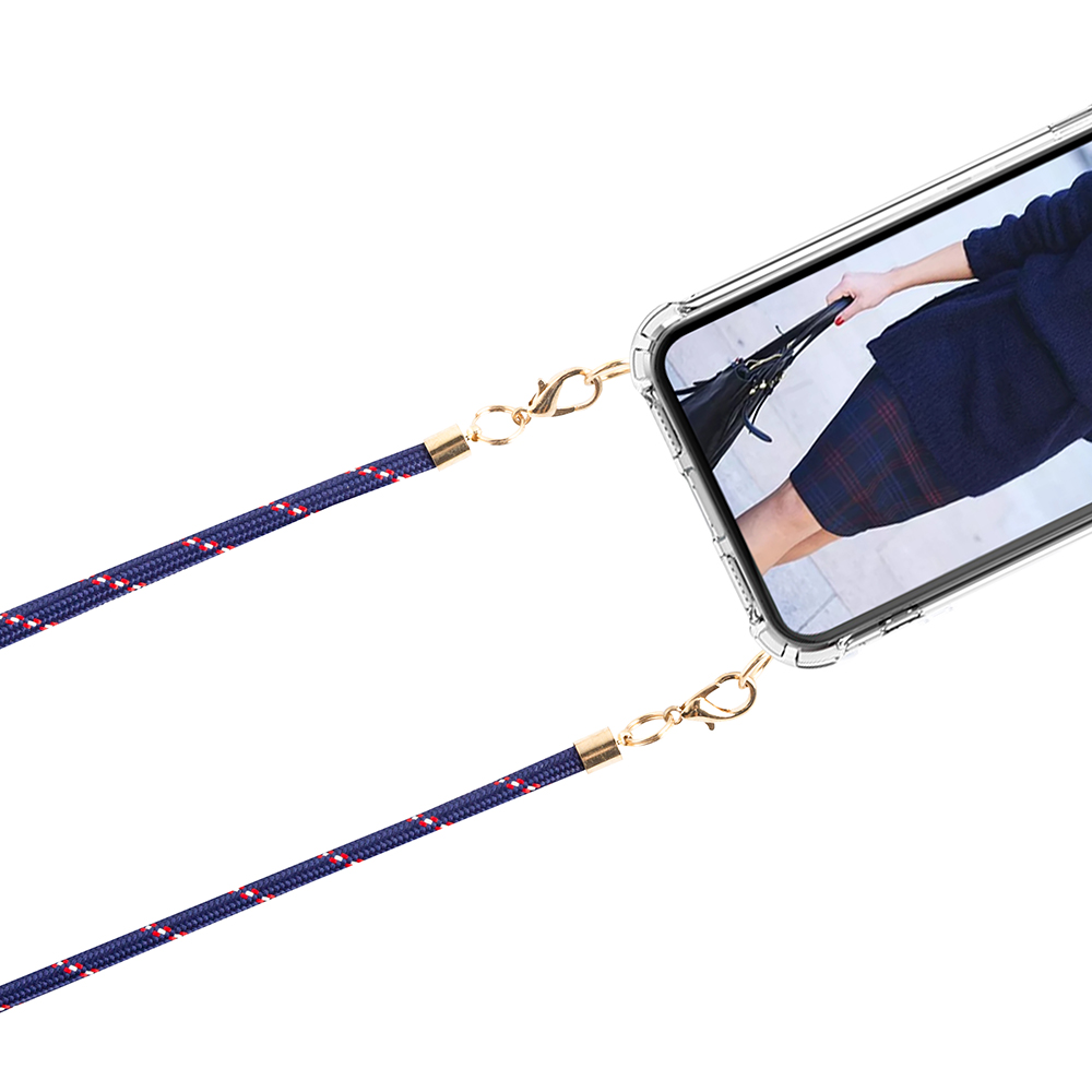 Boom of Sweden Boom Halsbandsrem Rope - Blå Stripes