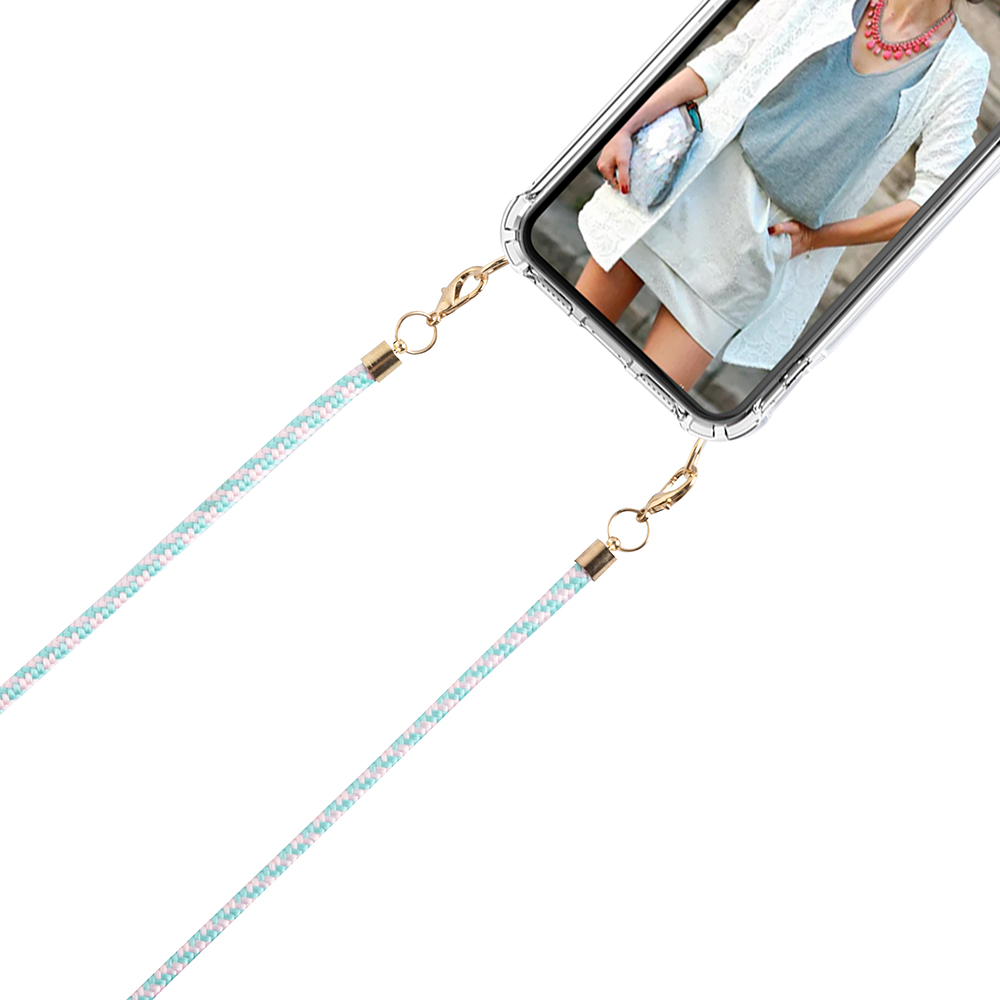 Boom of Sweden Boom Halsbandsrem Rope - Mint Stripes