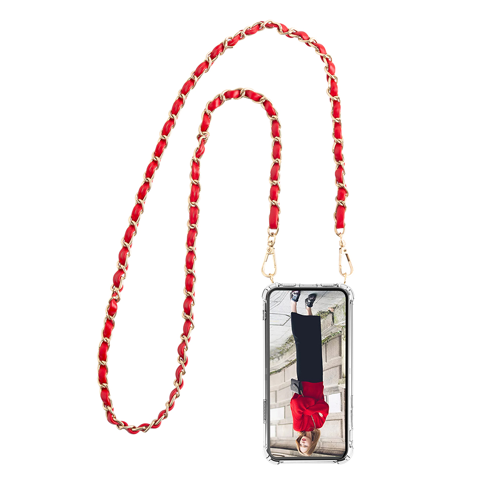 Boom of Sweden Boom Halsbandsrem Chain Inside - Maroon