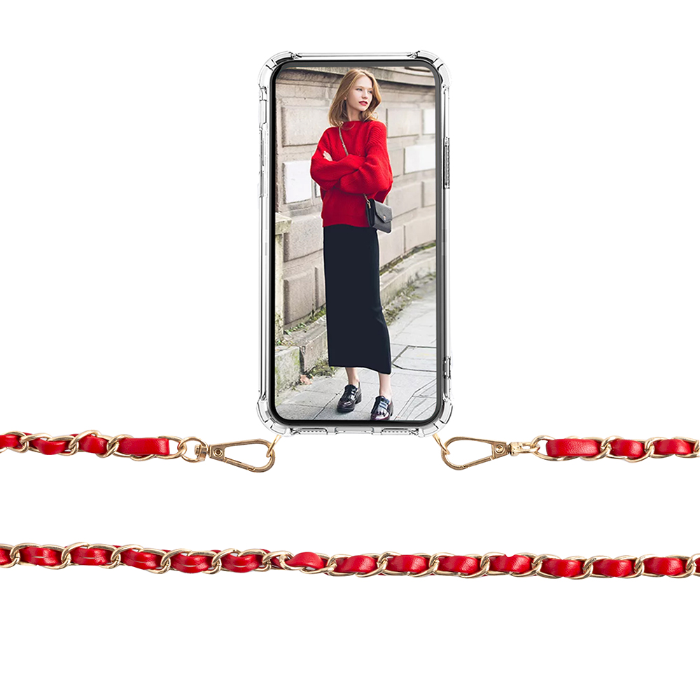 Boom of Sweden Boom Halsbandsrem Chain Inside - Maroon