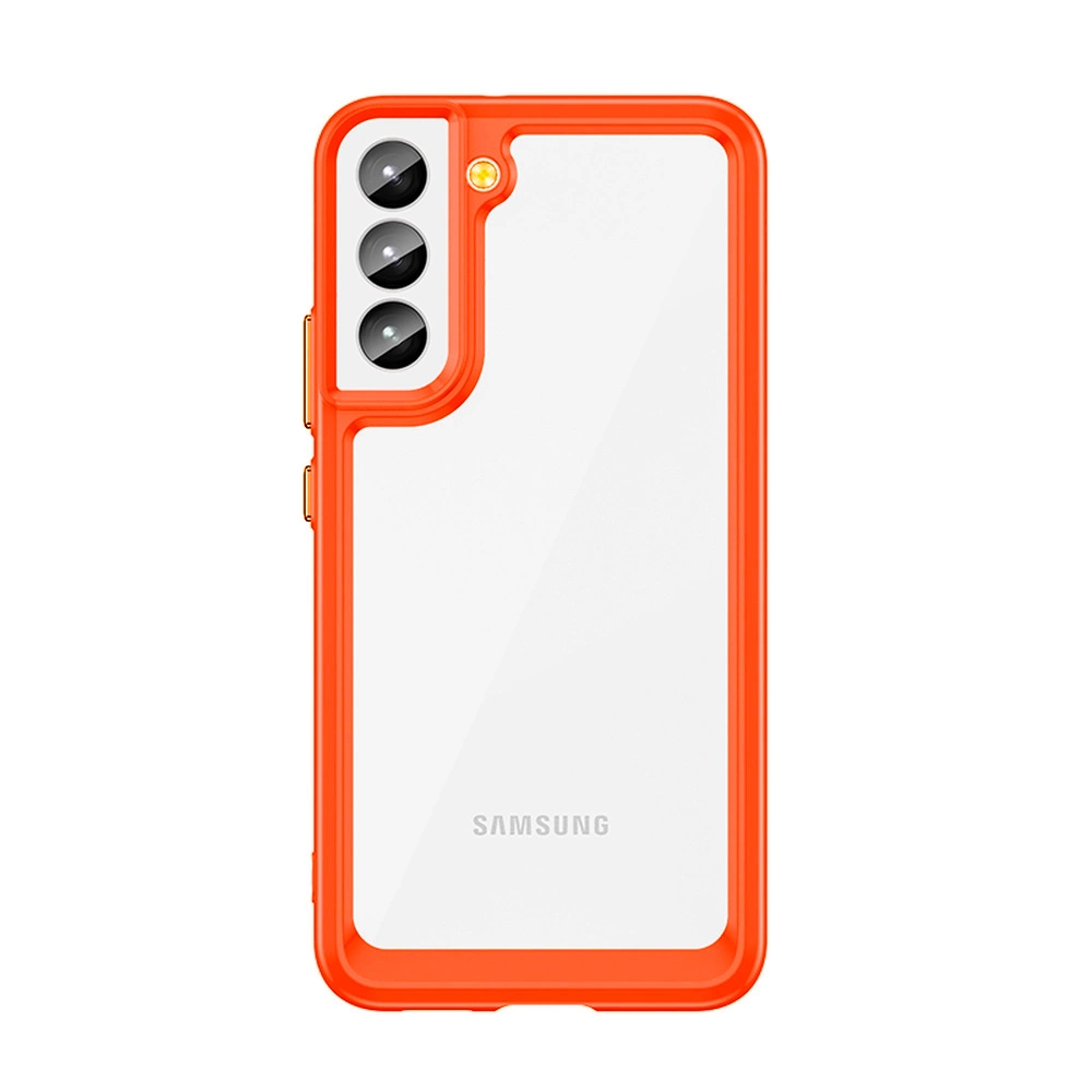 OEM Mobilskal till Galaxy S22 Plus Outer Space - Orange